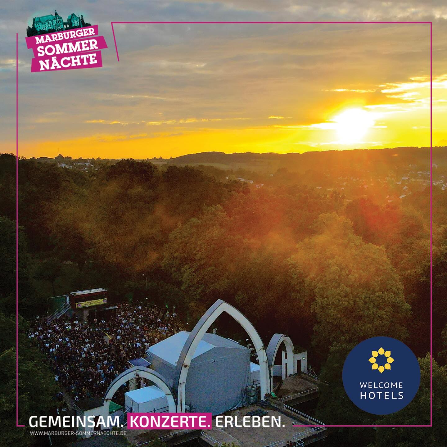 🤩🎫☀️ MEGA-ERLEBNISTAG IN MARBURG ZU GEWINNEN! 🤩🎫☀️
In 42 Tagen sehen wir uns endlich wieder bei den Sommernächten ❤️! Um Euch die Zeit bis dahin etwas kurzweiliger zu gestalten, bringen wir heute, gemeinsam mit dem @welcomehotel.marburg ein schönes Gewinnspiel 🎲 auf den Weg! Zu gewinnen gibt es:
- Frühstücksbüffet 🥐 im 4*Welcome Hotel Marburg für 2 x Personen
- 100,- € Taschengeld 💶, um einen erlebnisreichen Tag im schönen Marburg zu verbringen, z.B. mit Tretbootfahren auf der Lahn ⚓, Shoppen in der Altstadt u.v.a. (Inspirationen findet ihr unter @marburgtourismus )
- 1x2 Tickets 🎫 für ein Konzert Eurer Wahl bei den Marburger Sommernächten (Faber, Thees Uhlmann, The Hooters oder tAKiDA)
Um mitzumachen, müsst Ihr unsere Seite liken, diesen Beitrag teilen und in den Kommentaren Euer Wunschkonzert nennen und angeben, mit wem Ihr diesen tollen Tag in Marburg verbringen möchtet 😘.
Die Auslosung findet am Mo. 16.6. statt. Der/die Gewinner*in wird per PN benachrichtigt - VIELE GLÜCK 🍀!
Euer MSN Team